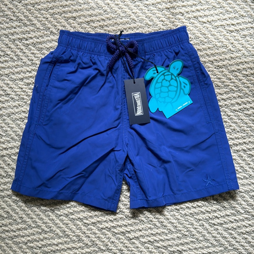 Vilebrequin swim trucks sz 10 NWT Aqua Magic